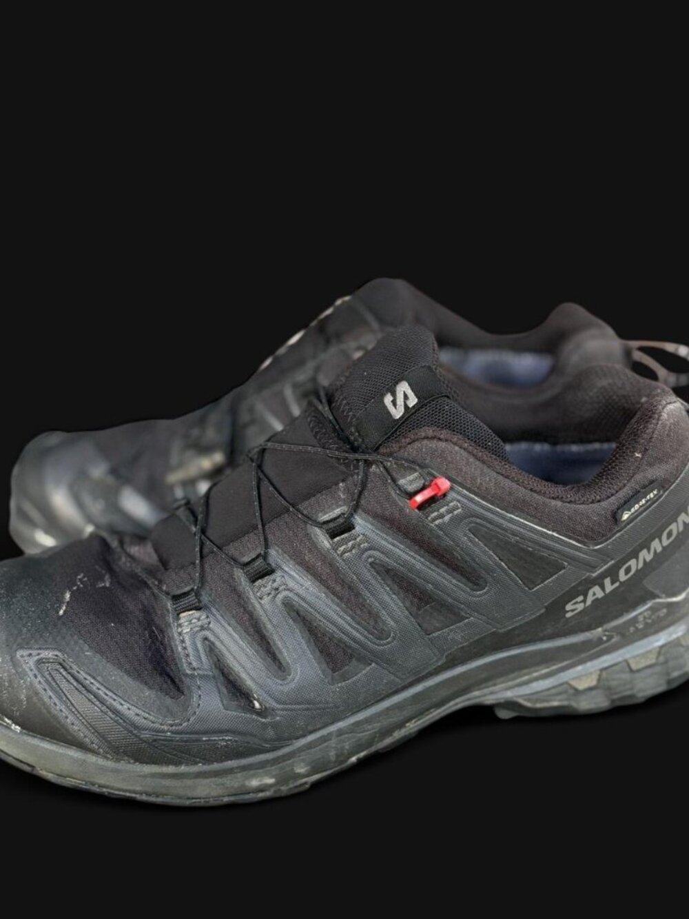 Salomon XA Pro 3D V9 Wide GTX Mens 9.5 Black Gore-Tex Trail Running Shoes